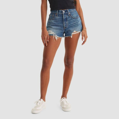 Levi'S 501 Original Fit High-Rise Women'S Jean Shorts