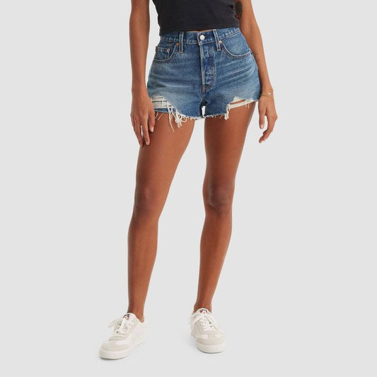 Levi'S 501 Original Fit High-Rise Women'S Jean Shorts