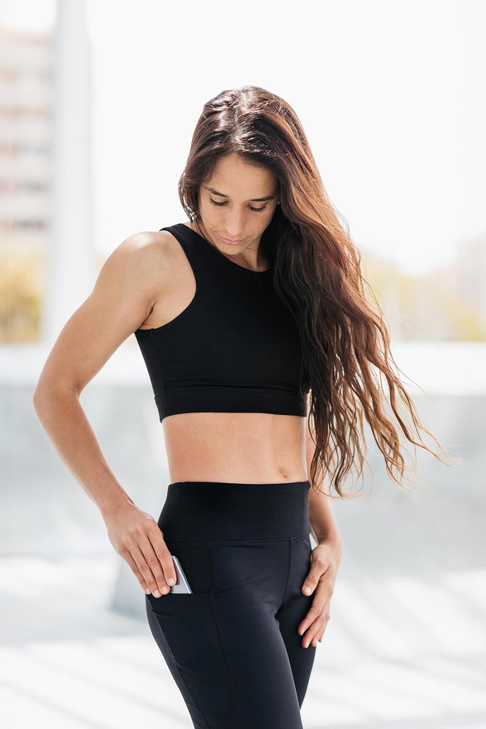 Petite/Regular/Tall Women'S Bootcut Yoga Pants Lounge Workout Pants with Side Pockets