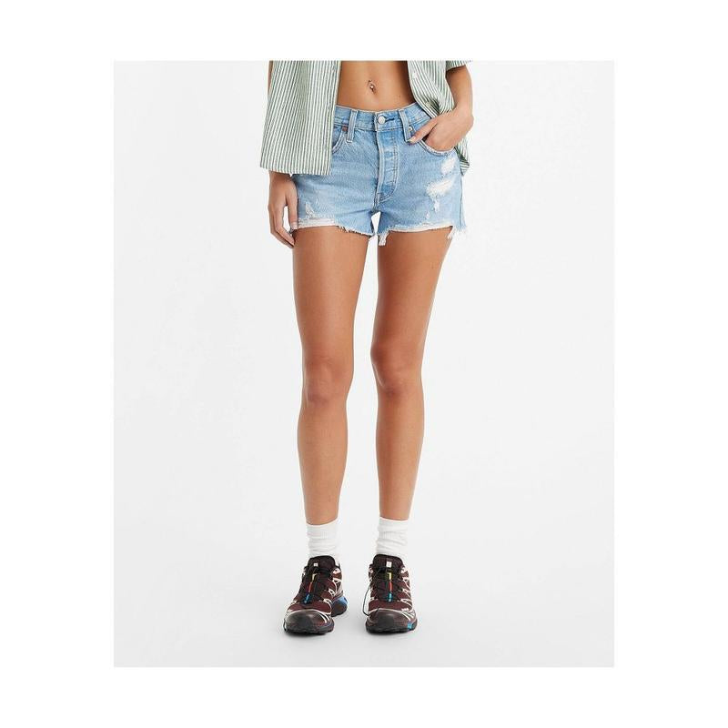 Levi'S 501 Original Fit High-Rise Women'S Jean Shorts