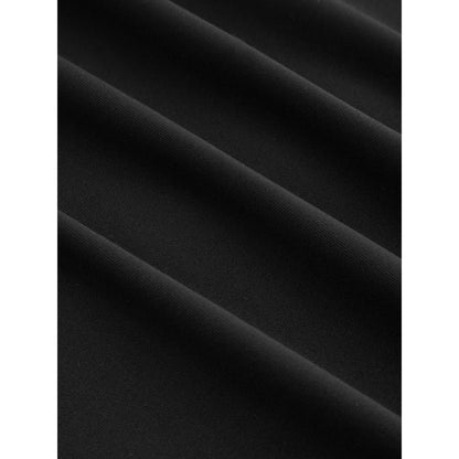 Cider [Size 0-10] Scoop Neckline Solid Bowknot Backless Maxi Dress